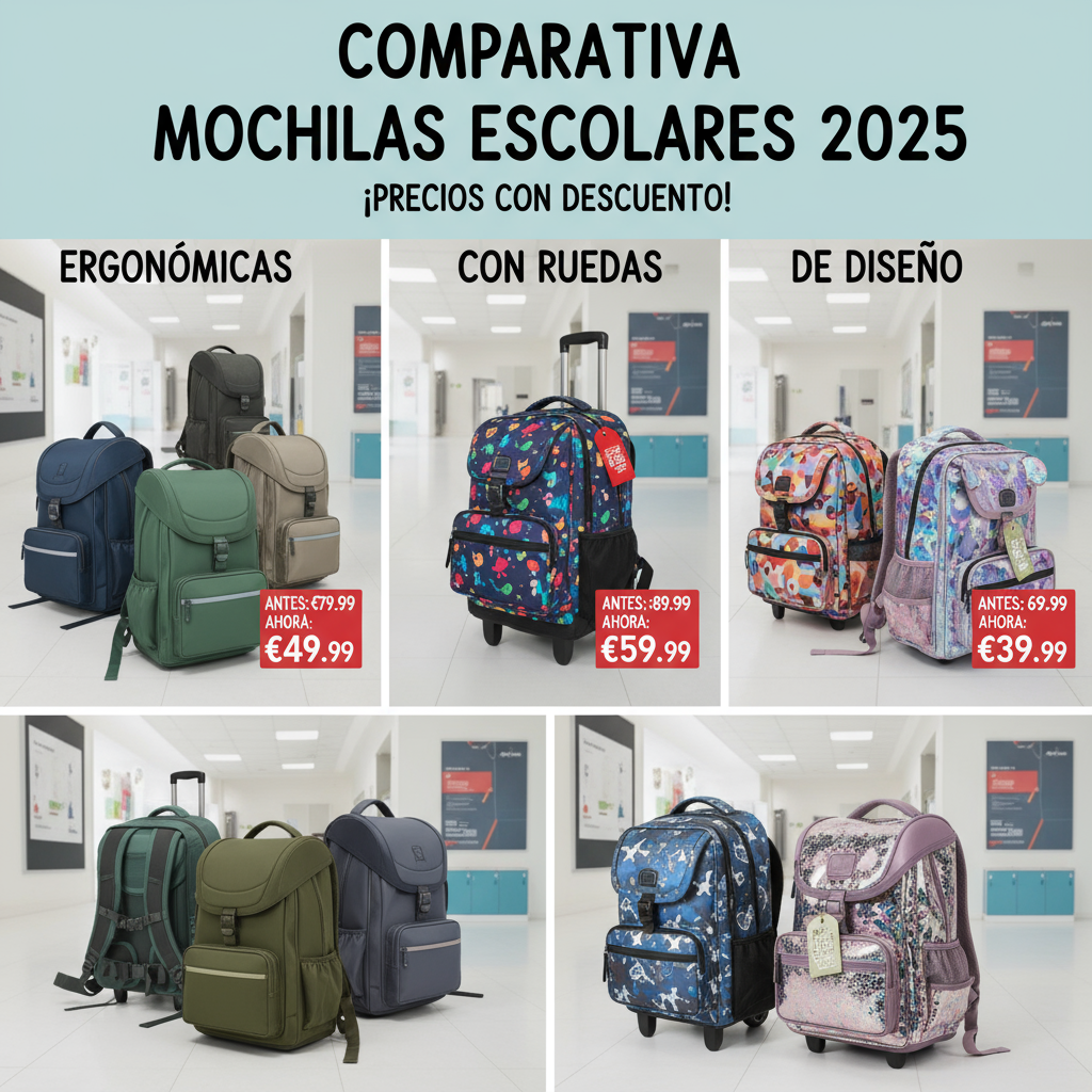 Ofertas de Vuelta al Cole 2025: Mochilas, Tablets y Material Escolar