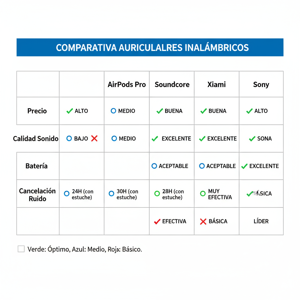 Alternativas a los AirPods: Auriculares Inalámbricos Calidad-Precio