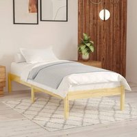 Estructura de Cama Individual Pino 75x190 cm