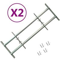 Rejas de Seguridad Ajustables para Ventana 1000-1500mm (2 Unidades)