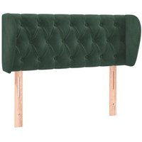 Cabecero De Terciopelo 103x23x78/88 Cm