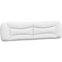 Cabecero de Cama Acolchado de Cuero Sintético 200 cm Vidaxl