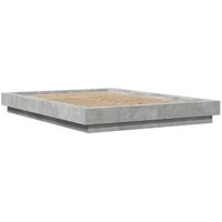 Estructura de Cama Madera Hormigón 140x200cm