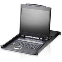 Switch KVM Aten 8 Puertos 19" LCD
