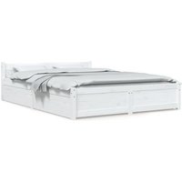 Estructura de Cama Vidaxl 120x200 cm con Cajones