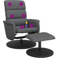 Sillón de Masaje Reclinable con Reposapiés Sillón de Masaje Reclinable con Reposapiés