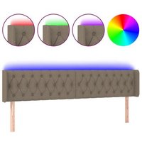 Cabecero con LED de Tela 203x16x78/88 Cm