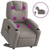 Sillón de Masaje Eléctrico Reclinable Elevable Vidaxl