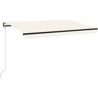 Toldo Retráctil Automático Vidaxl 400x350 cm con LED y Sensor de Viento