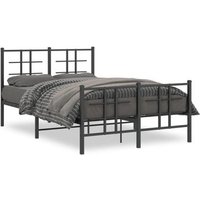 Estructura de Cama Vidaxl Metálica 120x190 cm