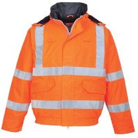 Cazadora Bizflame Rain Alta Visibilidad Resistente Llama Antiestática