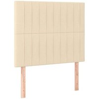 Cabeceros de cama de tela 90x5x78/88 cm (2 uds) CFW320431