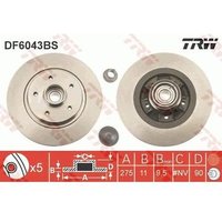Disco de Freno Df6043bs
