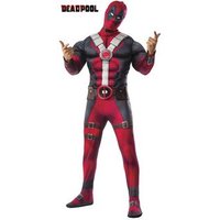 Disfraz Deadpool Musculoso Deluxe para Hombre