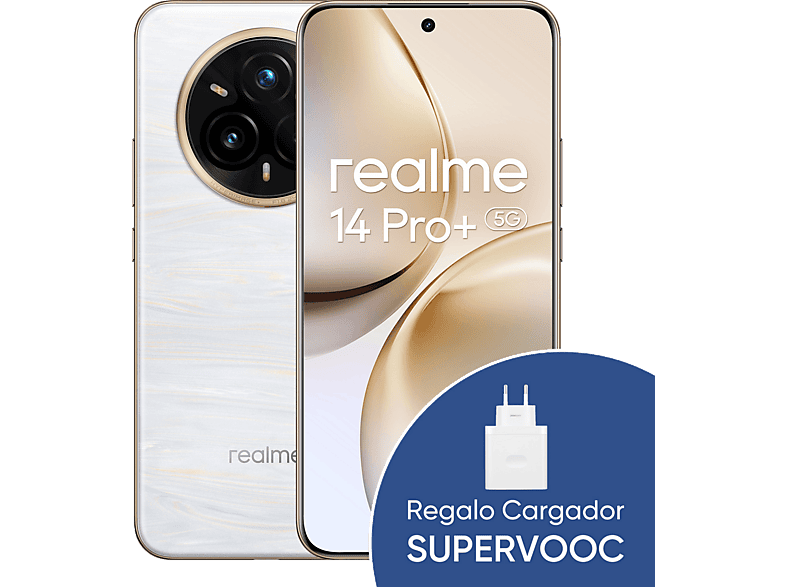 realme 14 Pro+ 512 GB 12 GB RAM Negro MediaTek Dimensity 7300E