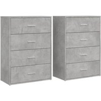 Aparadores Gris Hormigón 60x31x84 Cm Aparadores Gris Hormigón 60x31x84 Cm
