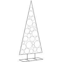 Árbol de Navidad Metálico Negro 210 cm Árbol de Navidad Metálico Negro 210 cm