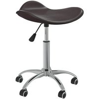 Silla de Comedor Giratoria de Cuero Sintético