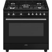 Smeg Concert CX91GMBL Cocina Familiar Tipo Industrial Eléctrico Encimera de Gas