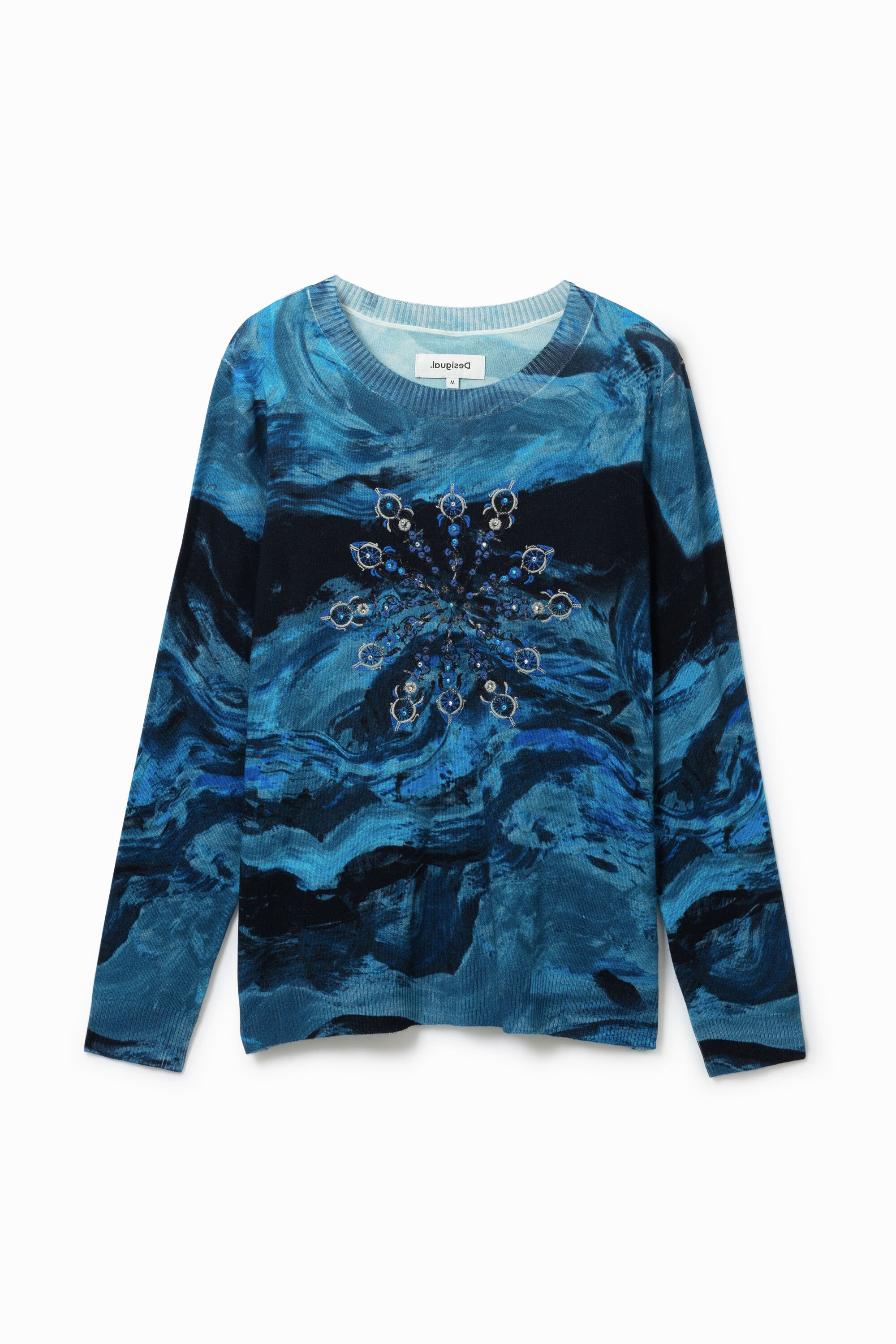 Jersey Desigual Viscosa Mandala Fe Jersey Desigual Viscosa Mandala Fe