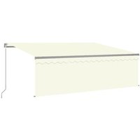 Toldo Retráctil Manual Vidaxl 4x3 m