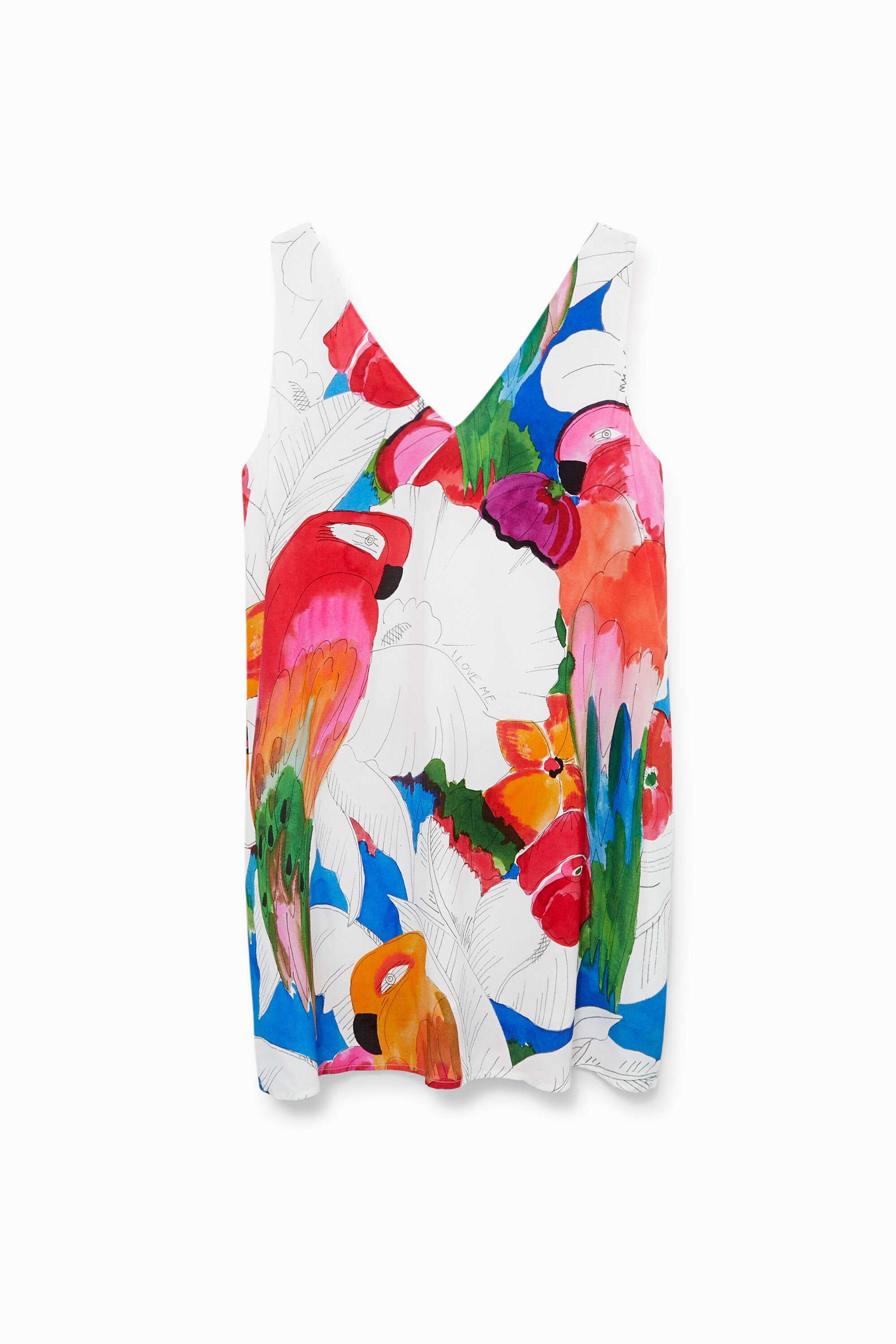 Vestido Mini "Loros" Desigual Mujer