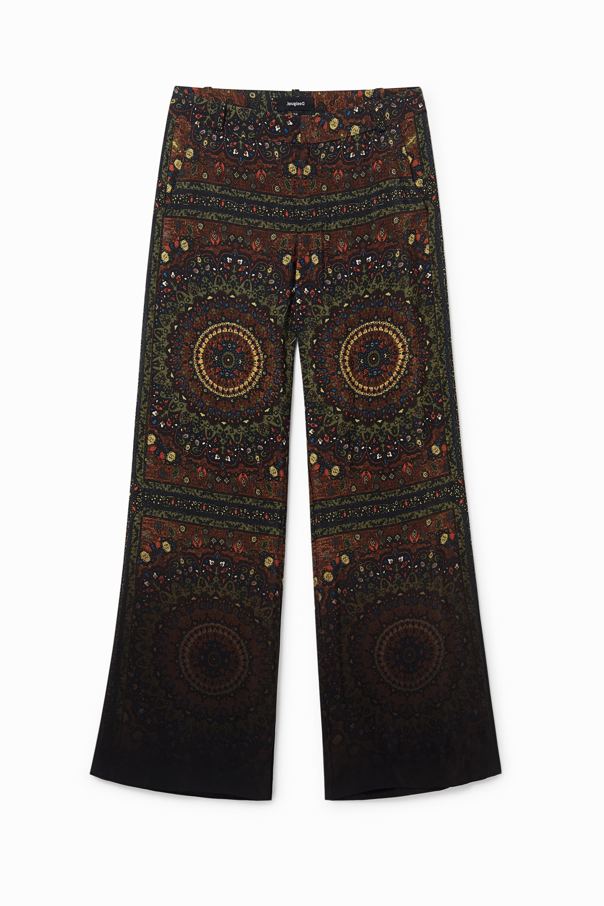 Pantalón campana hindú Desigual