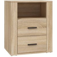 Mesita de Noche Roble Sonoma 50x36x60 Cm Mesita de Noche Roble Sonoma 50x36x60 Cm