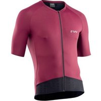 Northwave Maillot Manga Corta Essence Plum