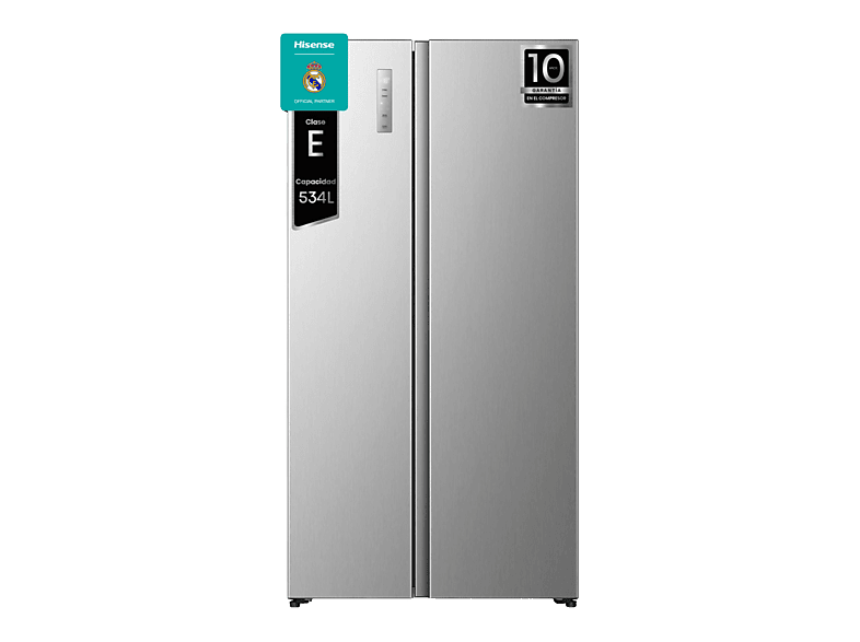 Frigorífico Hisense RS3P538NAIE Americano No Frost 527L Color Inox