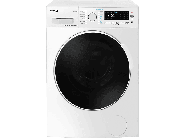 Lavadora Fagor 4FE-7612 Carga Frontal 7 kg 1200 rpm