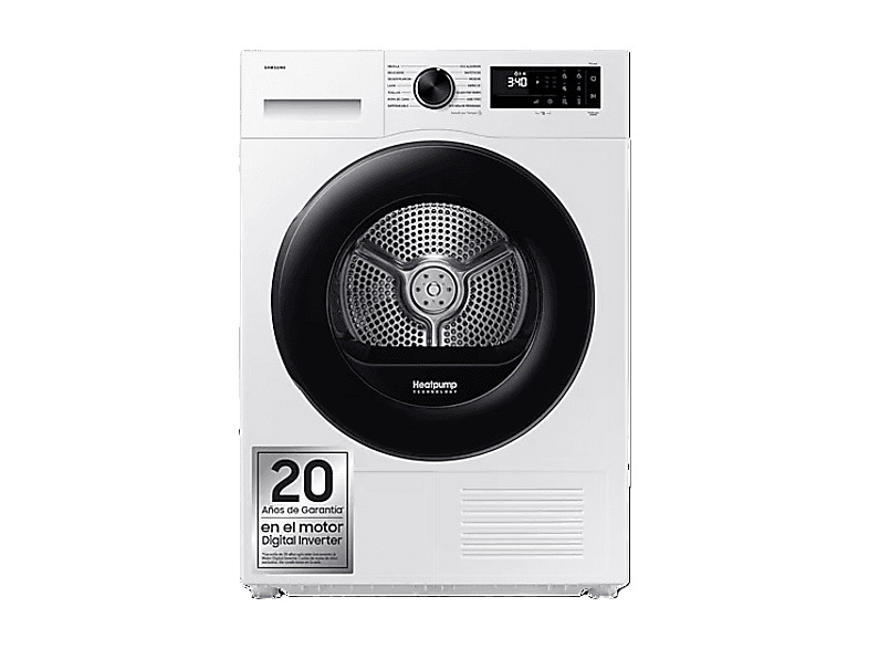 Secadora Samsung DV90DG52A0AEEC 9kg Bomba de Calor