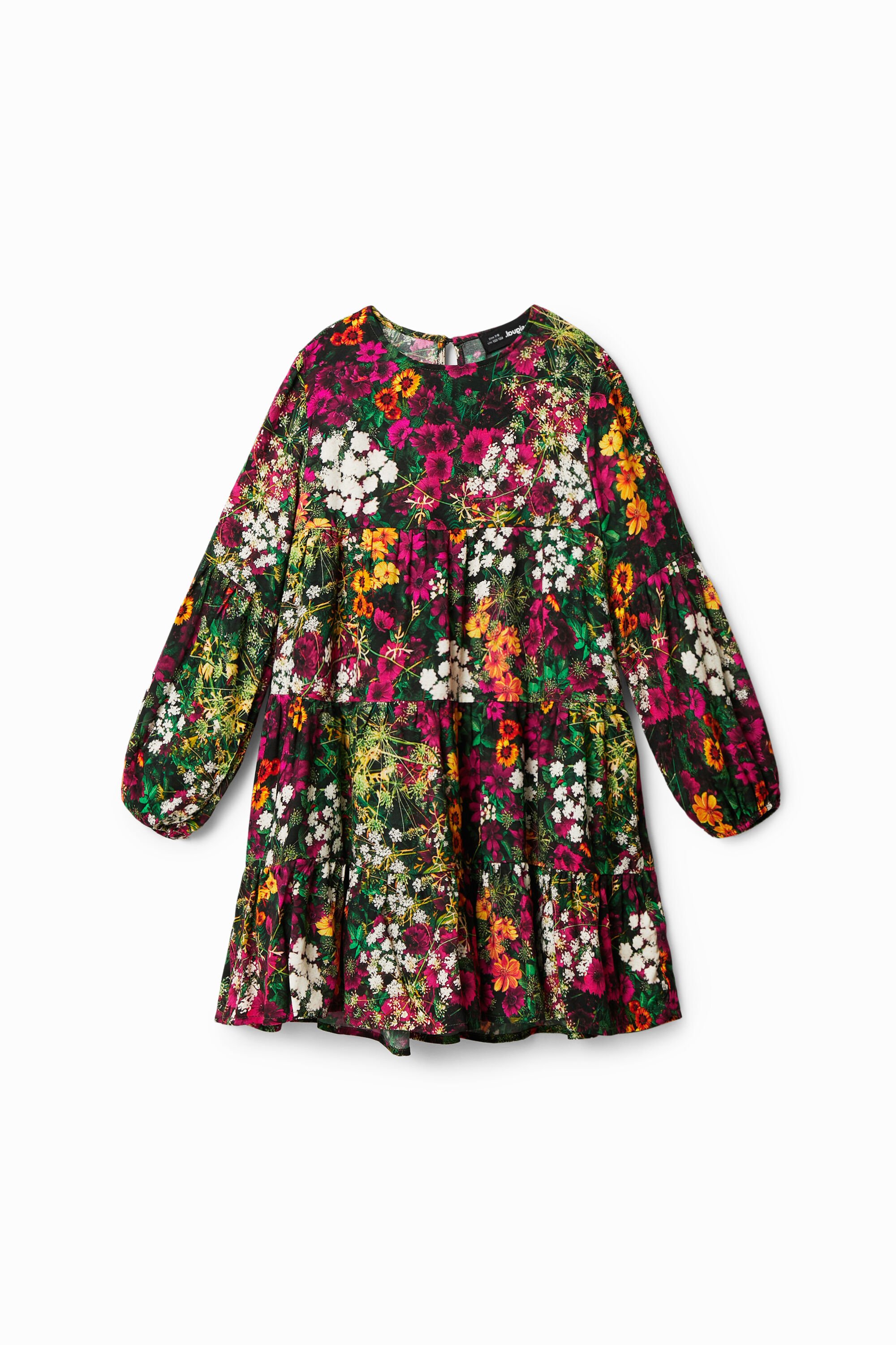 Desigual Vestido estampado flores