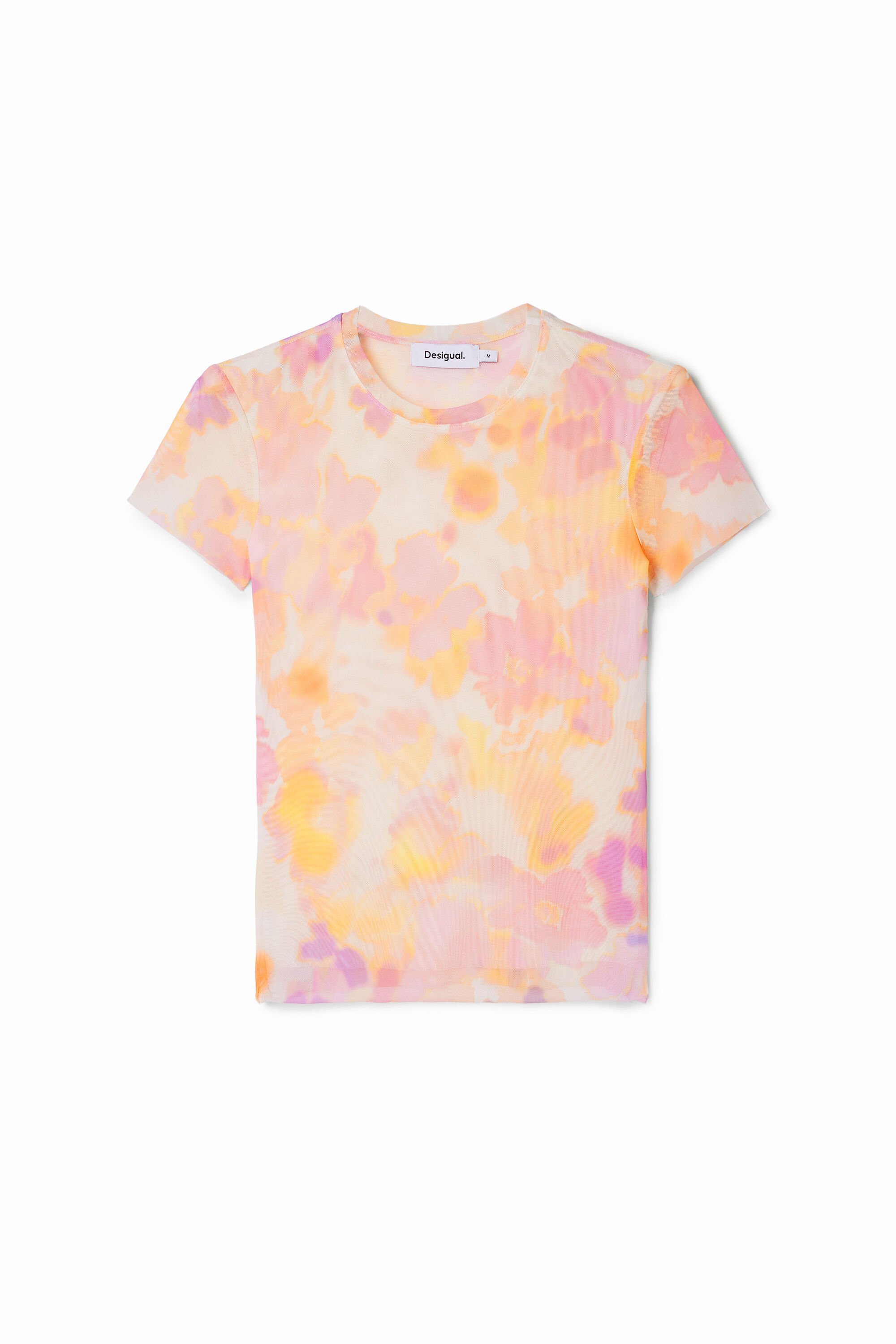 Camiseta Desigual de tul desenfocada para hombre