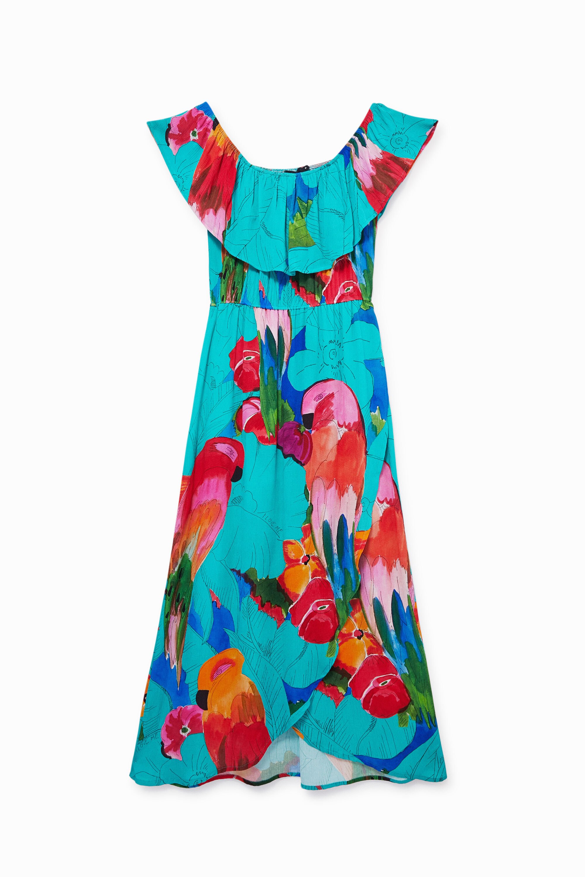 Vestido Boho Tropical Desigual