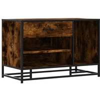 Banco Zapatero Vidaxl Roble Ahumado 80x40x53,5 Cm