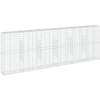 Cesta de Gaviones Vidaxl 600x50x200 cm Hierro Galvanizado