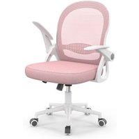 Silla Giratoria de Malla con Respaldo Medio