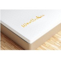 Colchón Doble Capa Espuma Memoria Gel Topper 140x190cm
