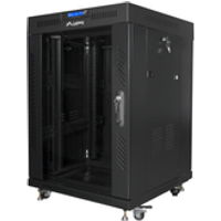 Armario Rack Lanberg 19" 15U 600x600 con Puerta de Cristal