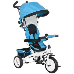 Triciclo para bebé Homcom con capota