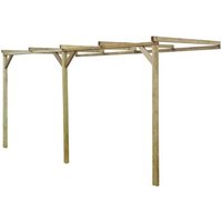 Pérgola de madera 2x4x2,2 m Vidaxl