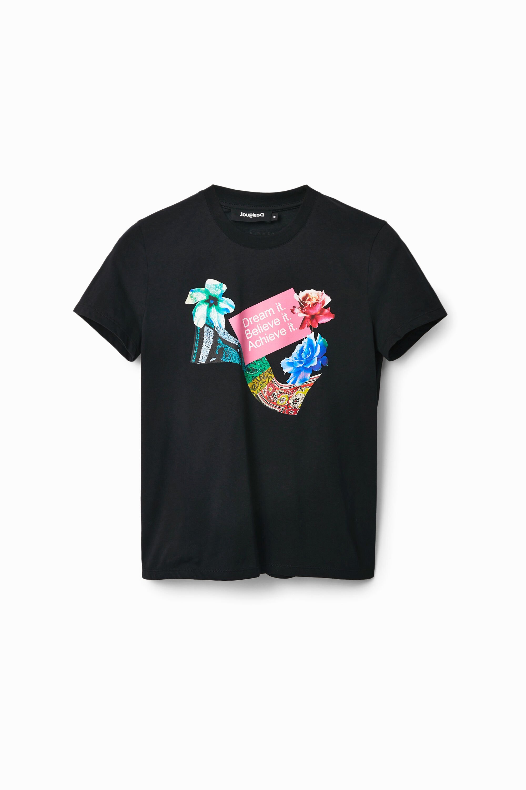 Camiseta Desigual Estampado Fantasía Hombre Camiseta Desigual Estampado Fantasía Hombre