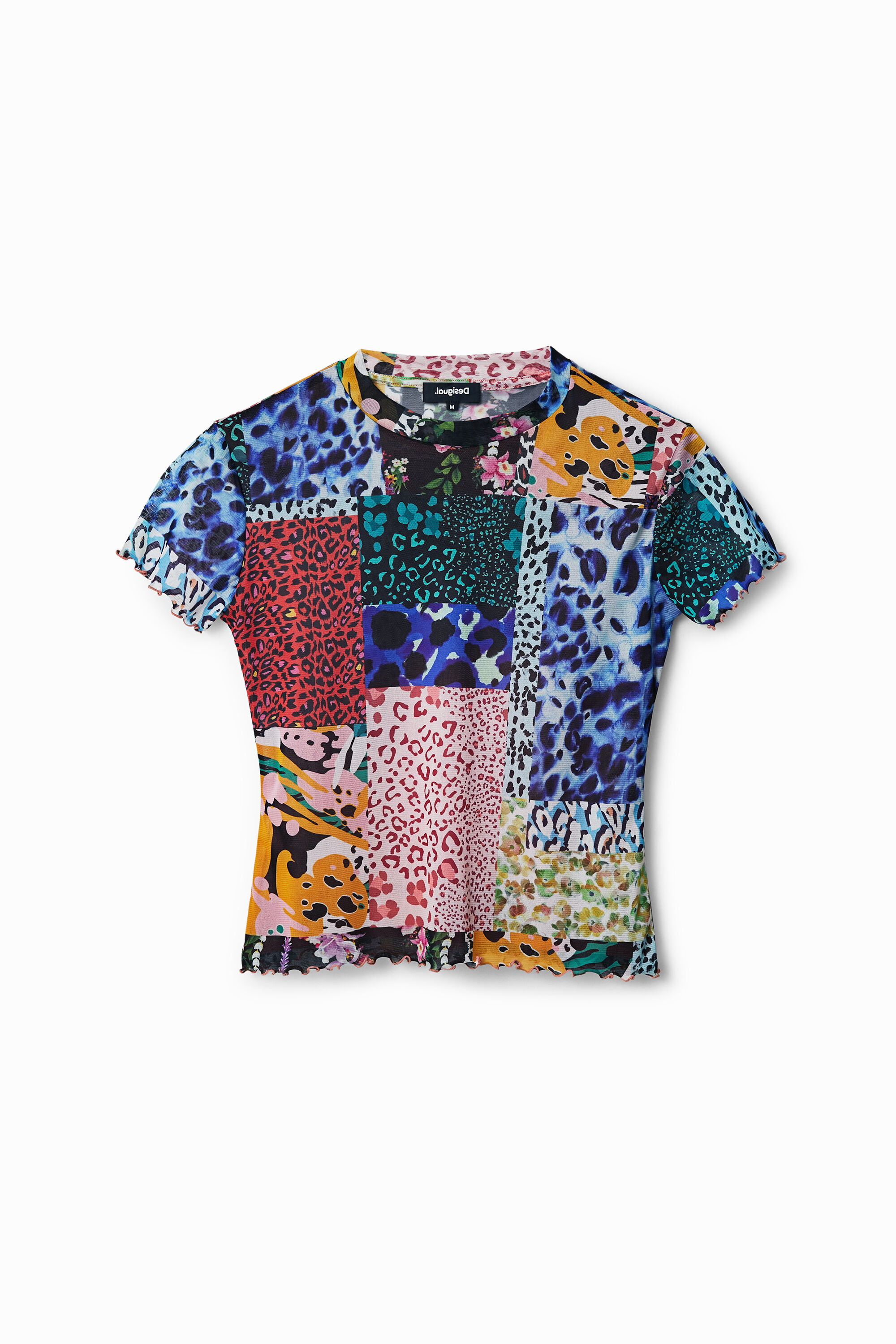 Camiseta slim tul patch fehombre Desigual Camiseta slim tul patch fehombre Desigual
