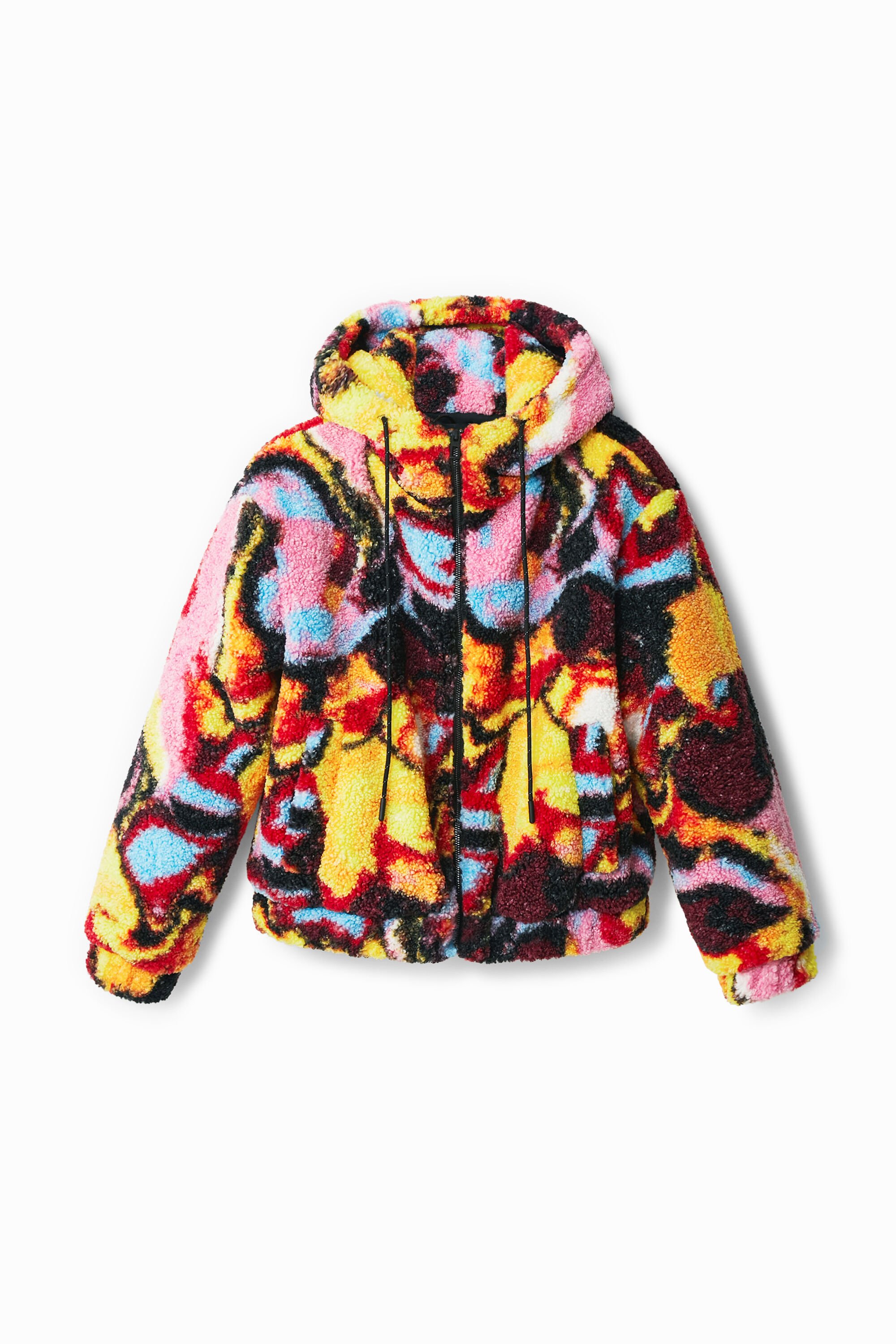 Chaqueta Desigual Borreguillo Estampado Digital Hombre Chaqueta Desigual Borreguillo Estampado Digital Hombre