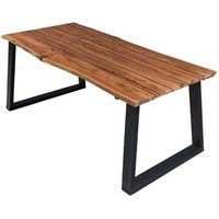 Mesa de Comedor Rogal Madera Maciza de Acacia 170x90x75 cm