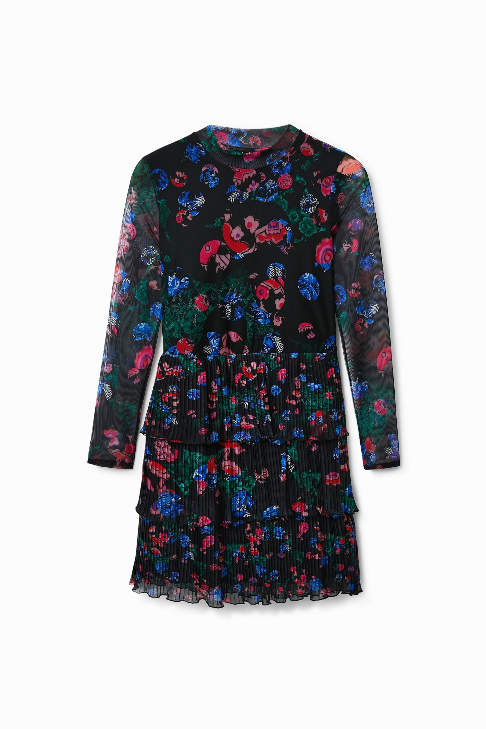 Vestido floral Christian Lacroix