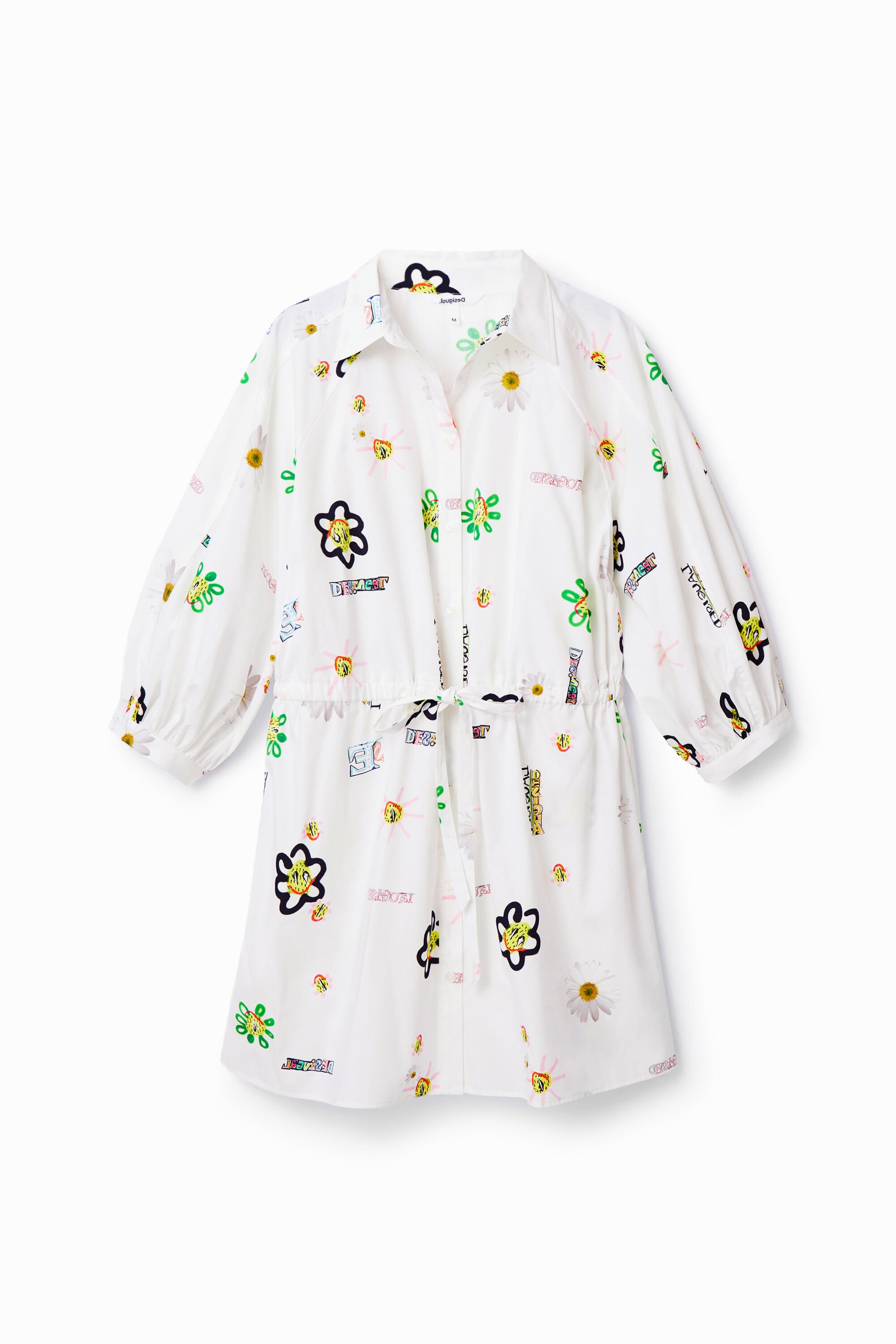 Desigual Vestido Corto "Ilustraciones"