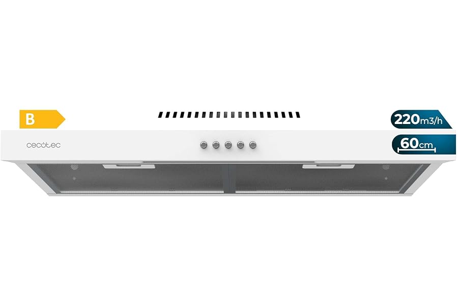Campana Extractora Cecotec Bolero Flux CM 602200 de 60 cm