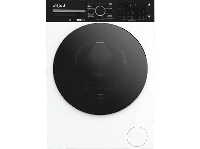 Lavadora carga frontal Whirlpool WPM 07W ADS SPT, 10 kg